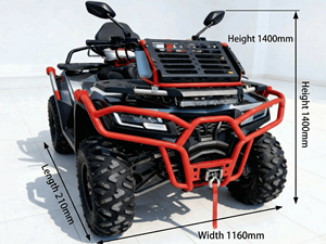 Motos MY-350 4x4 ATV <span class=keywords><strong>Quad</strong></span> Side-by-Side CF Buggy Dirt Bike Golf Cart <span class=keywords><strong>Quad</strong></span> Bike Équipement Professionnel Moteur Monocylindre 4 Temps - Product Image 6