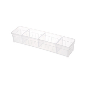 Drawer Organizer Box Rectangular Open Top With Compartments For Jewelry And Cosmetics Storage - Product Image 4