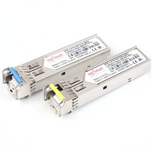 Module optique Infinol 1.25G BIDI SFP Transceiver 10 km Monomode SM Tx1310/Rx1550 - Product Image 1