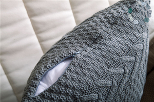 Copricuscino lavorato a maglia Vx 100% acrilico Decorazione per la casa Cuscino <span class=keywords><strong>in</strong></span> <span class=keywords><strong>lana</strong></span> grezza - Product Image 4
