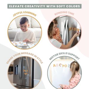 Trẻ Em Học Tập Bảng Chữ Cái Chữ Silicone Tủ Lạnh Dán, Trẻ Mới Biết Đi Trẻ Em Học Chính Tả Đếm Đồ Chơi Giáo Dục - Product Image 6