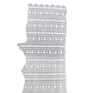 Produced by Chinese suppliers guipure lace fabric cotton lace for clothes fabric for ladies