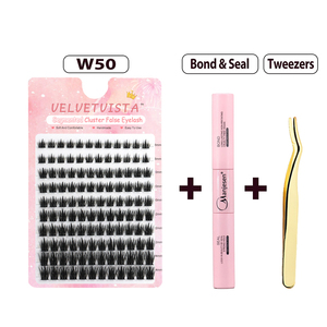 <span class=keywords><strong>Cils</strong></span> individuels Doe Eye DIY en grappe, ronds et larges, 8-14mm, pour un look <span class=keywords><strong>de</strong></span> poupée jeune et innocent - Product Image 4