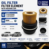 Tappo Olio Intelligente per BMW Serie 1 F20 2010-2016; F21 F30 2011-2016; OE 11427625483 + 11427635557