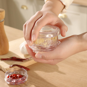 Prensa de ajo manual Chunzao, triturador de ajo giratorio, herramienta de cocina de calidad alimentaria para pelar y picar ajo - Product Image 2