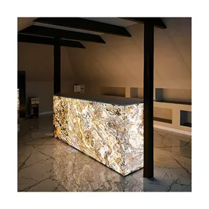 Hojas de chapa de mármol ultrafinas flexibles de pizarra translúcida de pared Natural SHIHUI de 1-2mm para decoración Interior del hogar piedra Flexible