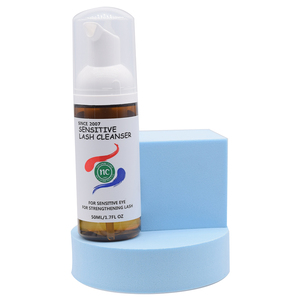 Nettoyeur d'extension de cils de taille de voyage en bande à usage quotidien de qualité supérieure nettoyant pour les peaux sensibles et les cils - Product Image 1