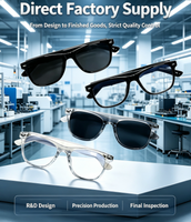 Lunettes Intelligentes de Traduction IA, Étanche IP67, Contrôle par APP, Musique Sans Fil, Casque d'Appel Portable, Lunettes Meta