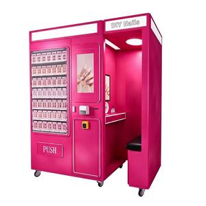 Fully Automatic Nail Art Printer Vending Machine Self-Service 3D Digital Nail Painting Kiosk for Beauty Salon Shopping Mall