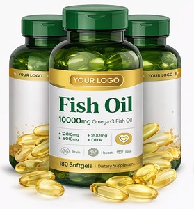 Huile de poisson oméga 3 en gélules molles, marque privée OEM, avec 800 mg d'EPA et <span class=keywords><strong>600</strong></span> mg de <span class=keywords><strong>DHA</strong></span>, améliore l'immunité - Product Image 1