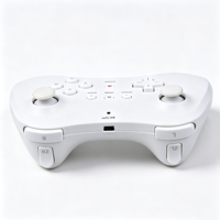 Manette de jeu sans fil classique au design ergonomique, de haute qualité avec moteur de vibration, manette de jeu pour Wii U Pro Controller Mando
