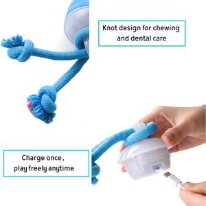 משחק אוטומטי חכם משחק אוטומטי לחיץ כדור מחמד לכלבים וחתולים צעצועים - Product Image 4