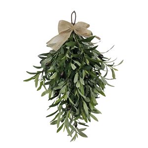 Guirlande artificielle en forme de larme d'olive 60 cm en plastique, décoration de maison, décoration de Noël - Product Image 4