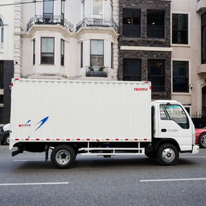 Camion diesel manuel ISUZU 4,2 m, capacité de charge 3-4 tonnes, 98 <span class=keywords><strong>chevaux</strong></span>, fourgonnette légère à caisse fermée, 4L, conduite à gauche - Product Image 2