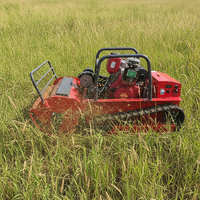 Livraison Gratuite Tondeuse Robot à Fléaux Télécommandée Tout-Terrain Agricole à Moteur Diesel CE EPA 800mm 1000mm 1200mm