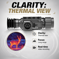 Cámara Térmica de Visión Nocturna LNTV-TS con Seguimiento Dinámico, Protección IP67, Pantalla OLED, WiFi, Almacenamiento de 64 GB y 4 Horas de Duración de Batería
