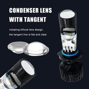 A80 Super Bright H4 Bi LED Fog <strong>Light</strong> 6000K <strong>Projector</strong> Canbus <strong>Car</strong> Laser Headlight Bulbs Lens Auto Lamp H4 High Low Beam Lighting