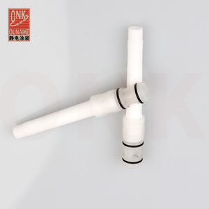 Yüksek Verimli Üretim Hattı için PLC Kontrollü Pompa Tabancalı Alüminyum Elektrostatik Toz Boya Makinesi - Product Image 3