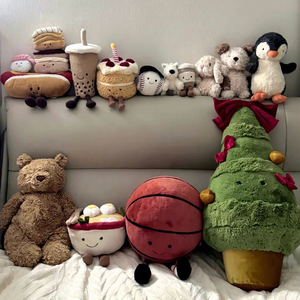 ตุ๊กตาเยลลี่แคท ฟอร์ ฟัน ซีรีส์ ตุ๊กตาหมีบาร์เซโลนาและมังกรฟ้า วัสดุผ้าฟลีซ ไส้ใยฝ้าย PP เหมาะสำหรับเด็กอายุ 14 ปีขึ้นไป - Product Image 1