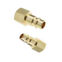 Pièces détachées personnalisées pour compresseur Raccords de tuyauterie pour compresseur d'air Mamelons en laiton 1 ''et 3/4''
