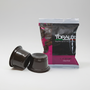 Toraldo CLASSICA Confezione da 100 Capsule di Caffè Compatibili con LAVAZZA BLUE [0,14 Capsule] Coperchi in Alluminio, Metallo, Plastica e Ceramica - Product Image 2