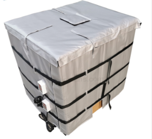 Прочный силиконовый чехол для нагревателя бака IBC водонепроницаемый пылезащитный Пользовательский логотип высокая эффективность нагревательная изоляция - Product Image 6