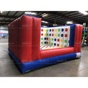 Équipe géante 3D pour adultes et enfants, jeu de fête, activité interactive et amusante, jeu de torsion gonflable sur le mur avec plateau à vendre - Product Image 5