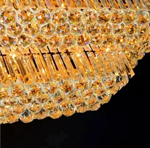 Zeal Lighting Moderno hotel restaurante decorar montaje en superficie gran luz de techo de cristal de lujo - Product Image 3