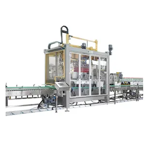 Shuhe High Quality Automatic Carton Case Packer System Servo Case Packer For Cans