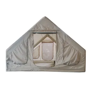 Tenda Kemah luar ruangan, tenda Cabinair tiup Pvc tahan air untuk berkemah keluarga 2-6 orang