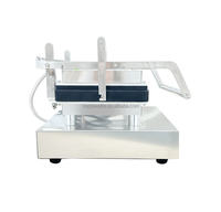 Machine à former des coquilles de tartelettes aux œufs en acier inoxydable personnalisée avec thermostat numérique et plaques chauffantes antiadhésives