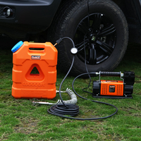 4x4 accessoires PE plastique 21L 5.5 gallons 4WD voiture tout-terrain Camping douche réservoir d'eau