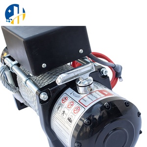 เครื่องกว้านไฟฟ้าความเร็วสูง4x4เครื่องกว้าน12000lbs DC 12V/24V 3000kg สำหรับรถยนต์ - Product Image 4