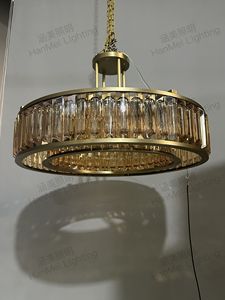 Modern Luxury American Style Villa <b>Chandelier</b> All Copper <b>Light</b> for Model Styles Home Decor HM-HR Copper <b>Chandelier</b> HM-HR HM-HR H - Product Image 4