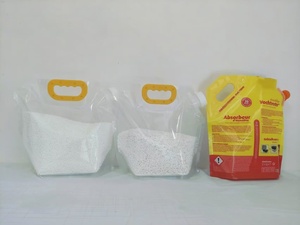 Sacs déshumidificateurs pour armoire au chlorure de calcium (CaCl2) directement de l'usine, OEM/ODM, votre logo/taille/emballage, certifié REACH, marché UE/États-Unis - Product Image 6