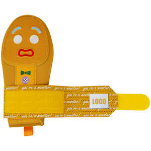 Bán buôn biểu tượng tùy chỉnh thanh niên bóng chày găng tay Gingerbread-Man trượt <span class=keywords><strong>Mitt</strong></span> và bóng mềm tay bảo vệ lò baserunning Mitten Runner - Product Image 2