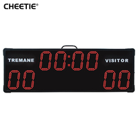 Tableau d'affichage sportif portable, étanche, à affichage numérique LED pour le cricket
