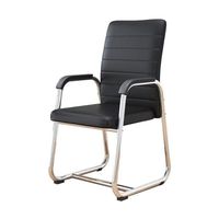 Chaise de bureau ergonomique confortable en maille avec dossier haut réglable en hauteur pour ordinateur, maison, étudiant, réunion, conférence