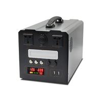 Station d'alimentation portable 300W-3000W avec onduleurs à onde sinusoïdale pure et système de batterie BMS, pour camping extérieur et alimentation de secours d'urgence AC UPS