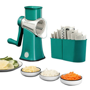 Picadora de Verduras en Oferta, Picadora de Carne de Plástico, Cortadora de Verduras Manual Multifuncional - Product Image 4