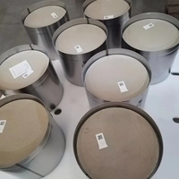Filtro Antiparticolato Diesel con Catalizzatore Ceramico a Nido d'Ape DPF ad Alto Flusso per Scarico