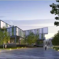 Hôtel modulaire de luxe personnalisé à trois étages de 40 pieds pour projet touristique, résistant au vent et à la chaleur, bâtiment modulaire