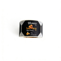 Étiquettes personnalisées pour pots de confiture et bouteilles, impression dorée, autocollants étanches en vinyle pour couvercles, pour l'emballage alimentaire