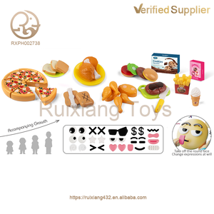 Supermercato Shopping <span class=keywords><strong>Play</strong></span> House giocattoli da cucina per bambini nuovo pieghevole in plastica carretto a mano deformazione per finta gioco e scuola materna - Product Image 5