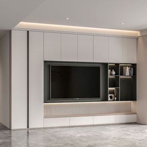 Modern High Quality Home Entertainment Center <b>TV</b> <b>Cabinet</b> Practical Storage for Cozy Living Stylish Home Furniture for Apartments - Product Image 3