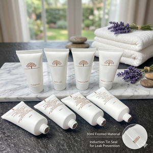 Champú de Hotel con Logotipo Personalizado, Artículos de Aseo de Viaje en Tamaño Mini, Botella Pequeña de Loción Corporal, Set de Acondicionador para el Cabello para Resort - Product Image 1