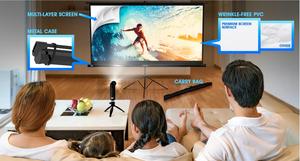 4K Màn Hình Máy Chiếu Với Đứng <span class=keywords><strong>100</strong></span> <span class=keywords><strong>Inch</strong></span> Trong Nhà Và Ngoài Trời Màn Hình Chiếu Cho Phim Hoặc Văn Phòng HD <span class=keywords><strong>Tripod</strong></span> Màn Hình Cho Máy Chiếu - Product Image 5