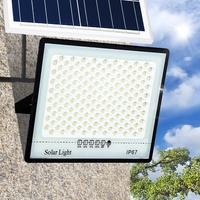 Projecteur solaire LangChi pour extérieur, IP65, étanche, 200W, LED haute luminosité, panneau solaire, sécurité, jardin, cour, parking, garantie de 2 ans