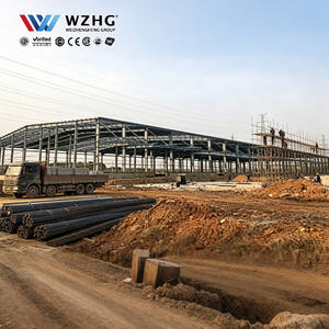 Estructura Metálica Robusta de 1000 m² para Plantas, Durabilidad Industrial Sostenible, Resistente a la Corrosión, Venta al Por Mayor - Product Image 1
