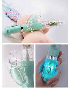 Multifrequenz Leuchtende Rotierende Perlen-Vibratoren Japan Realistische Vibrierende Dildos - Product Image 4